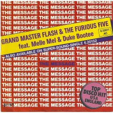 GRANDMASTER FLASH & THE FURIOUS FIVE - The message